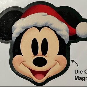 Disney Parks Santa Mickey Mouse Magnet